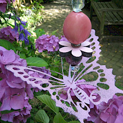 Decoratieve vlinderhanger.